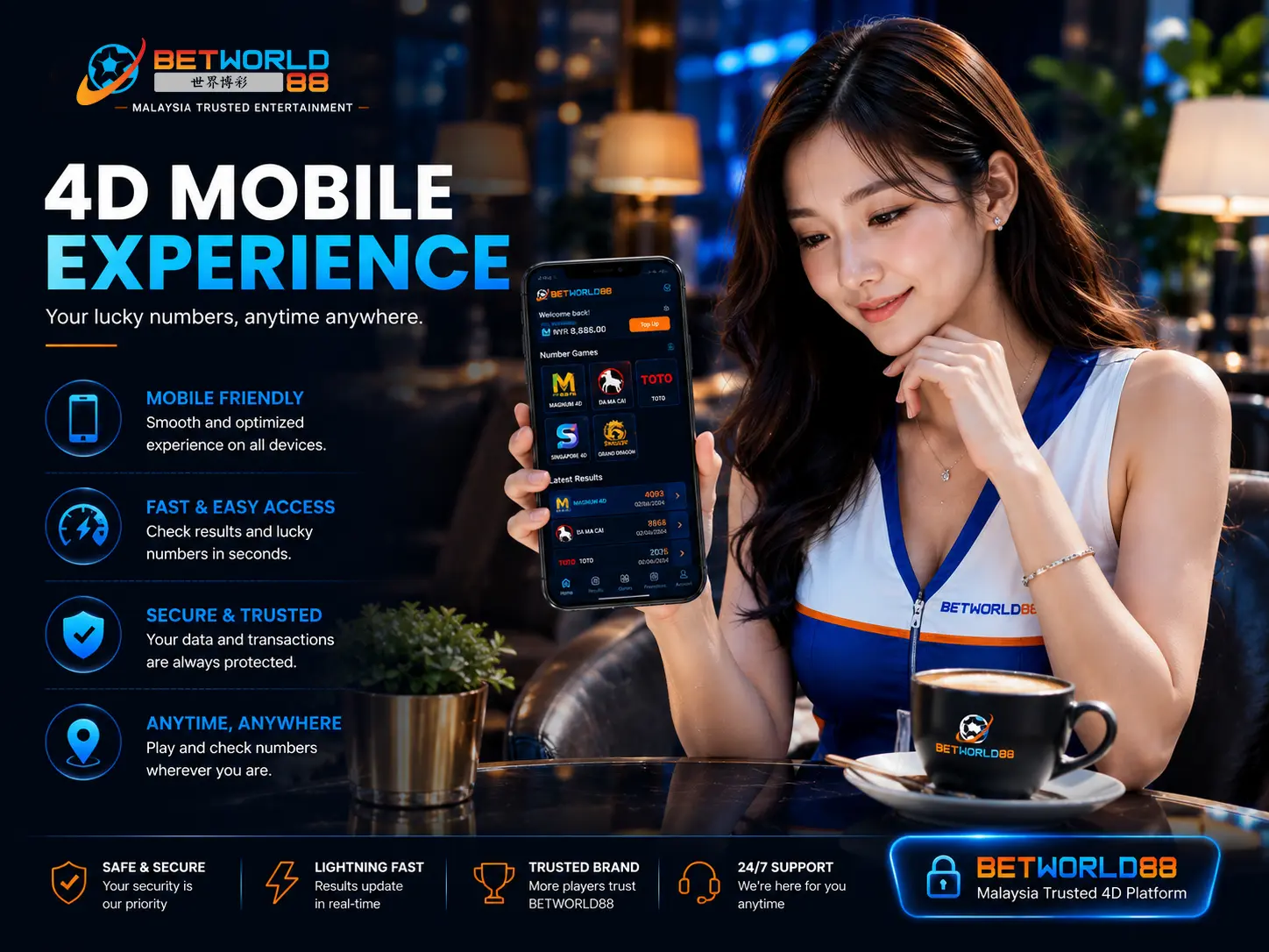 BW88 Trusted 4D Malaysia lobby on mobile browser