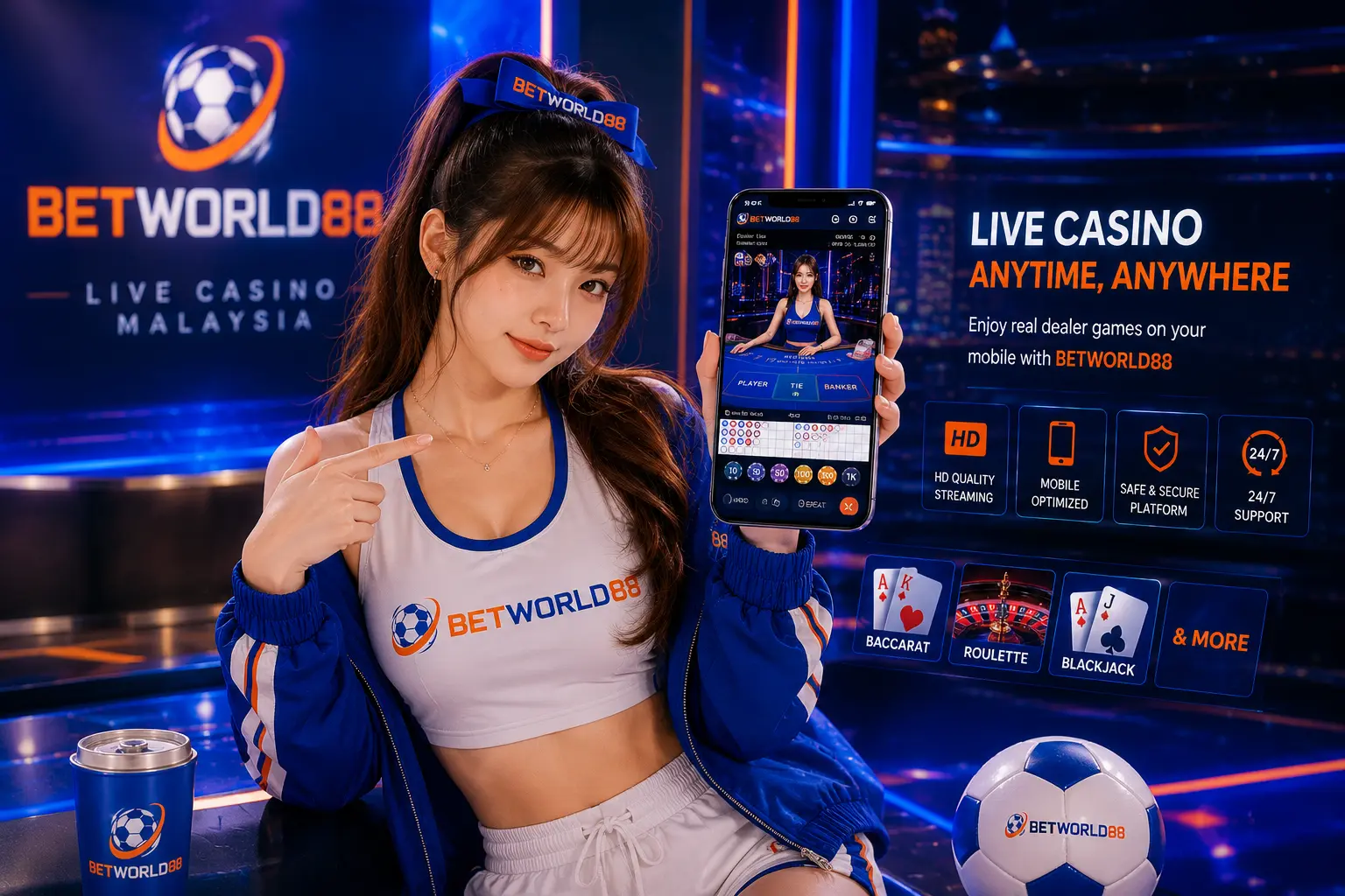 BW88 Live Casino Malaysia with real dealer games on mobile and desktop
